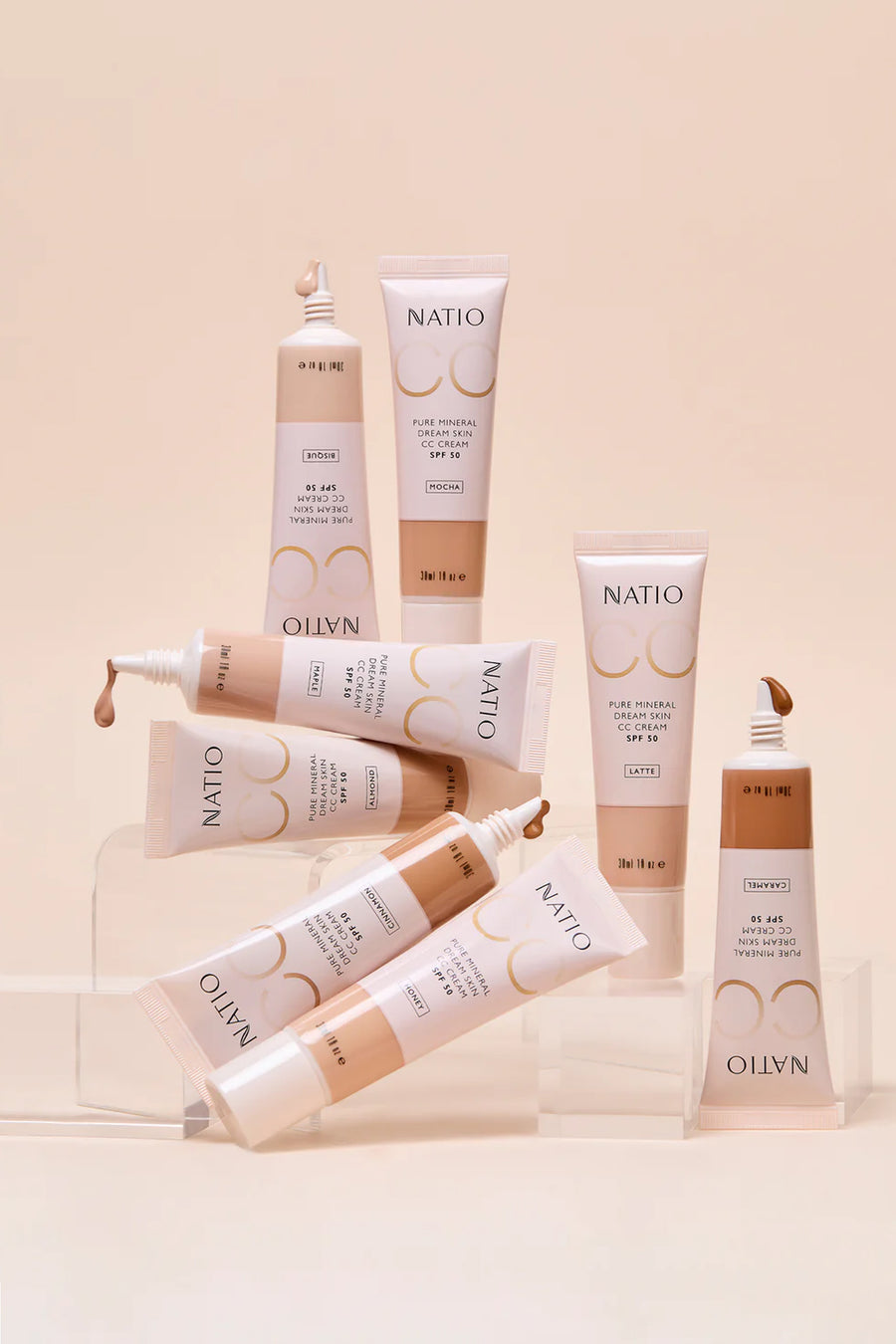 NATIO Mineral Dream Skin CC Cream SPF 50 Maple 30ml - Life Pharmacy St Lukes