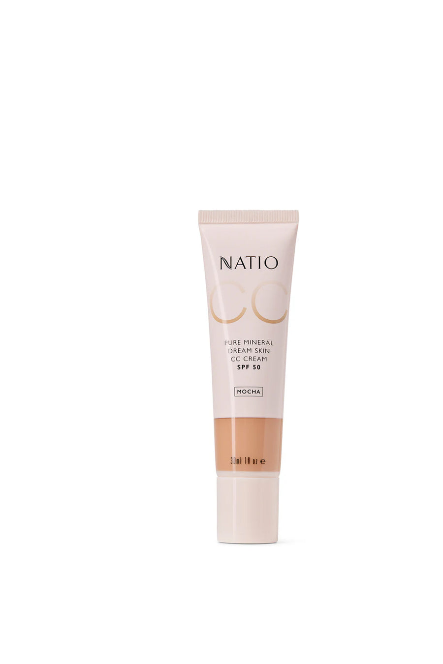 NATIO Dream Skin CC SPF50 Mocha 30ml - Life Pharmacy St Lukes