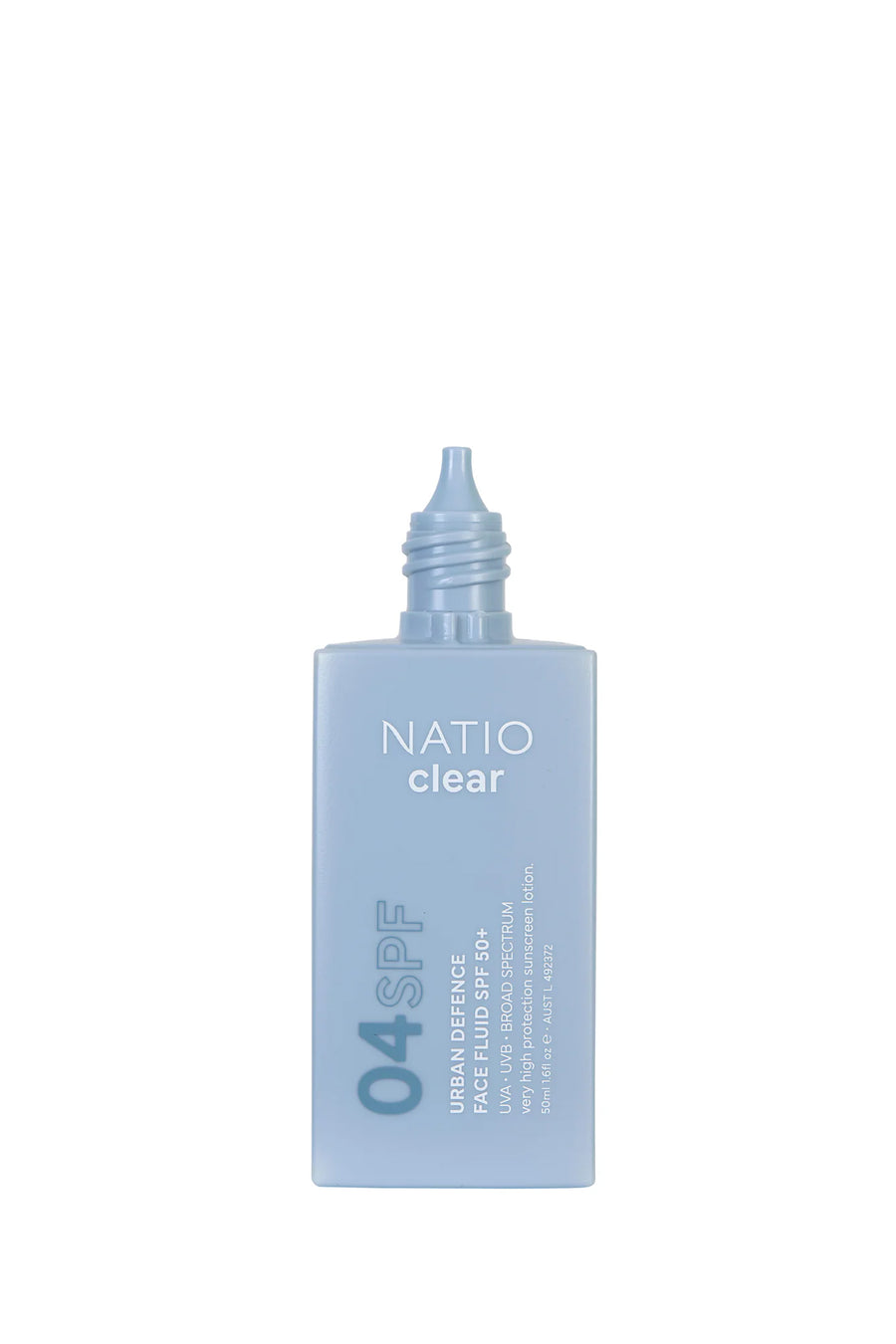 NATIO Clear Urban Defence Moisturiser SPF50+ 50ml - Life Pharmacy St Lukes