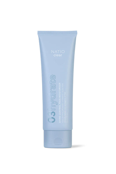 NATIO Clear Shine Control Face Moisturiser 100ml - Life Pharmacy St Lukes