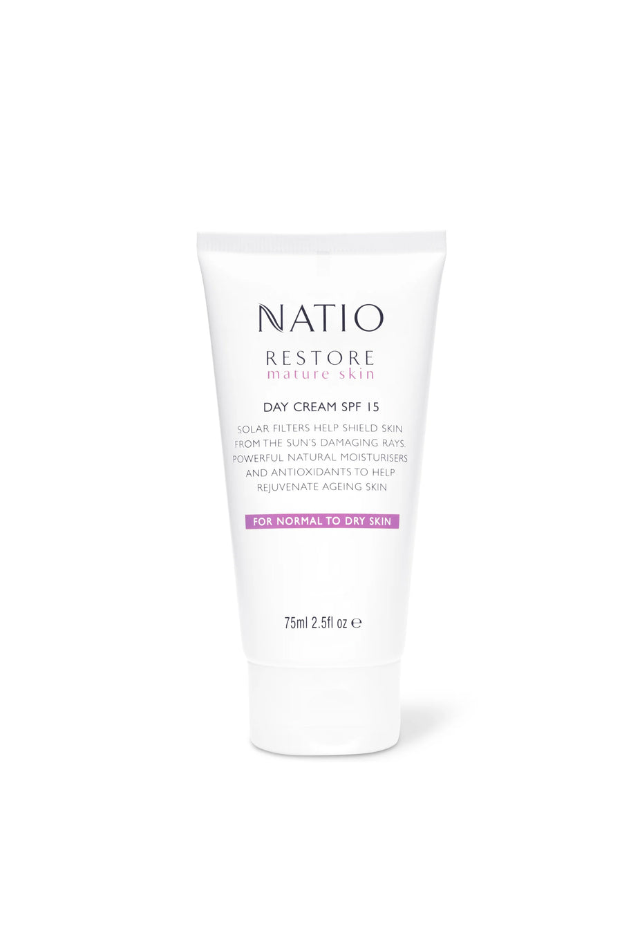 NATIO Restore Day Cream SPF 15 75ml - Life Pharmacy St Lukes