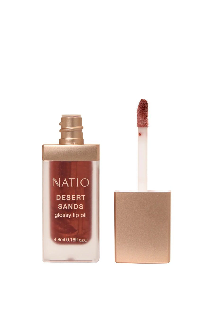 NATIO Glossy Lip Oil Desert Sands - Life Pharmacy St Lukes