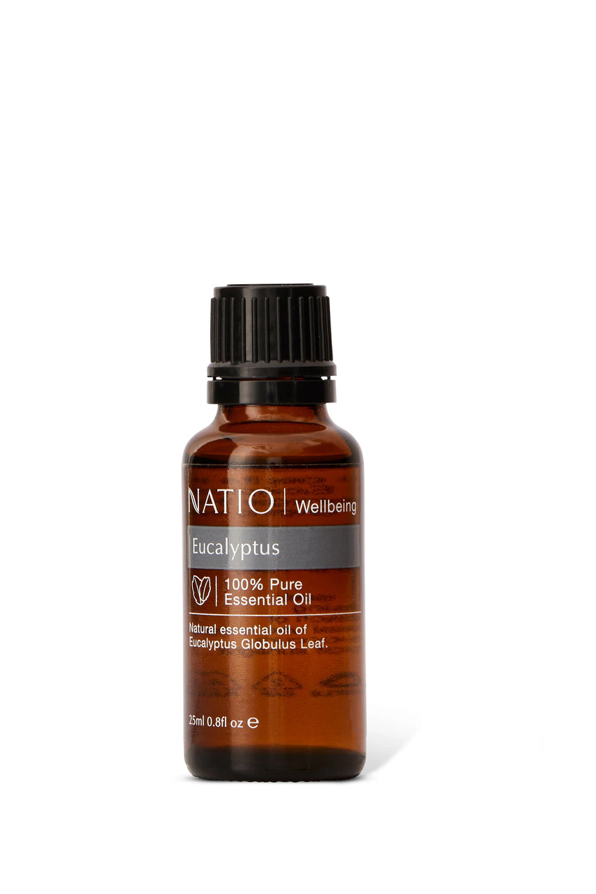 NATIO Pure Essential Oil Wellbeing Eucalyptus 25ml - Life Pharmacy St Lukes