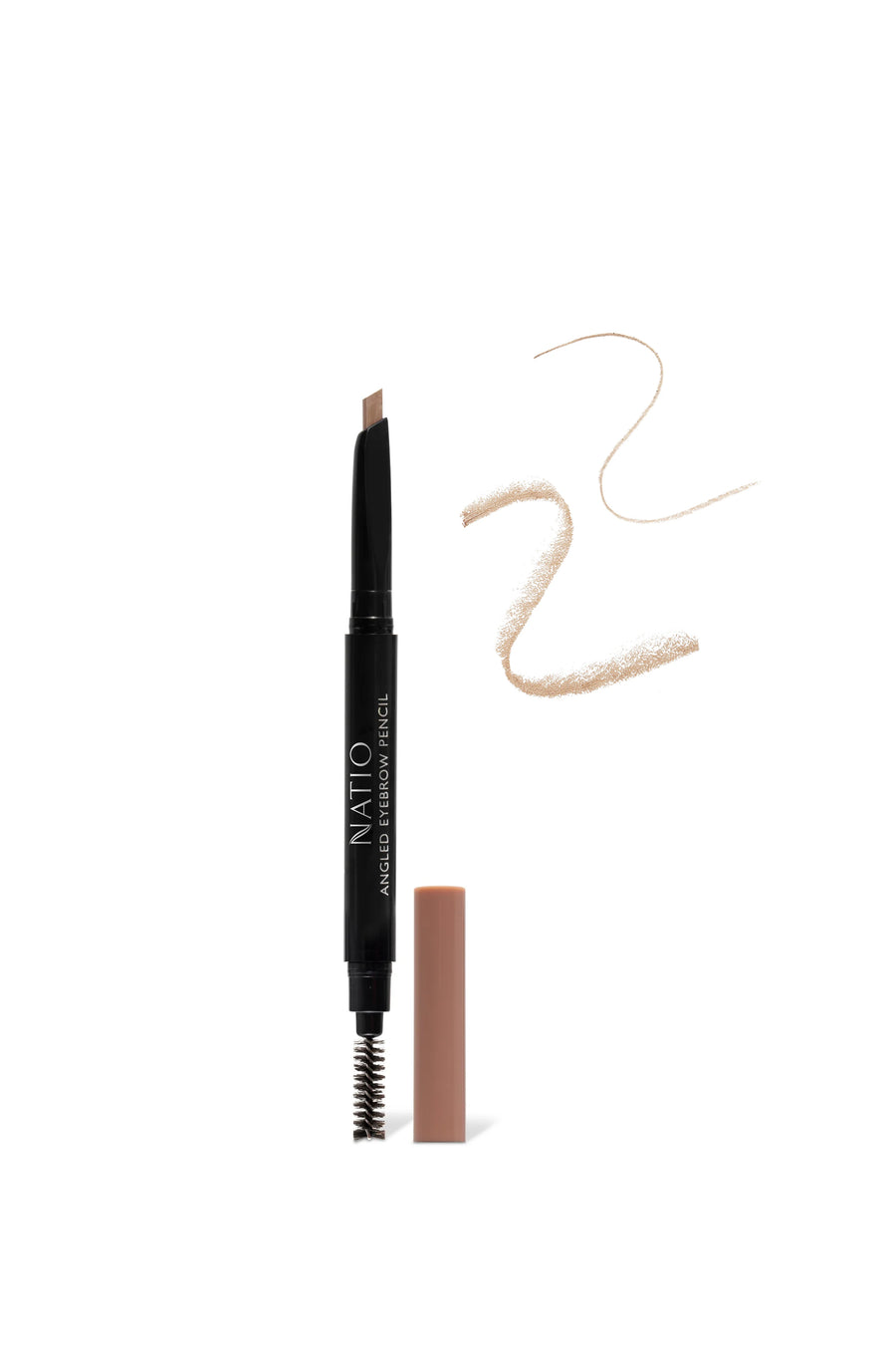 NATIO Angled Brow Pencil Light Brown - Life Pharmacy St Lukes