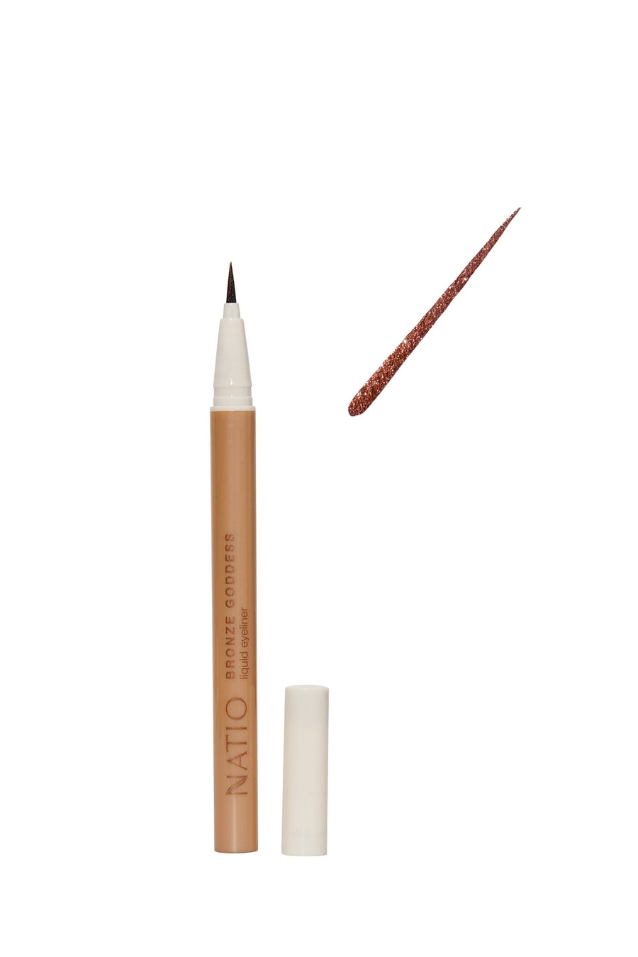 NATIO Bronze Goddess Liquid Eyeliner .5ml - Life Pharmacy St Lukes
