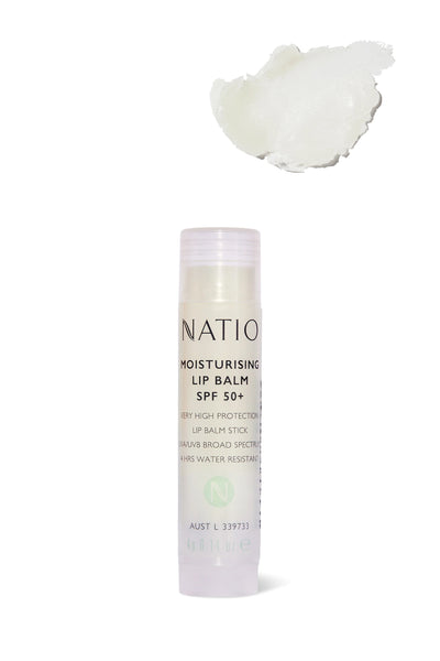 NATIO Aromatherapy Moisturising Lip Balm SPF 50+ 4g - Life Pharmacy St Lukes