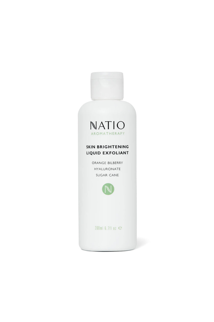 NATIO Aromatherapy Skin Brightening Liquid Exfoliant 200ml - Life Pharmacy St Lukes