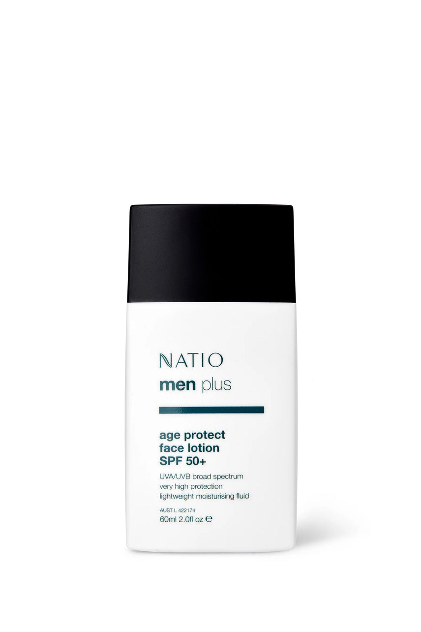 NATIO Men Plus Age Defence Face Moisturiser 80ml - Life Pharmacy St Lukes