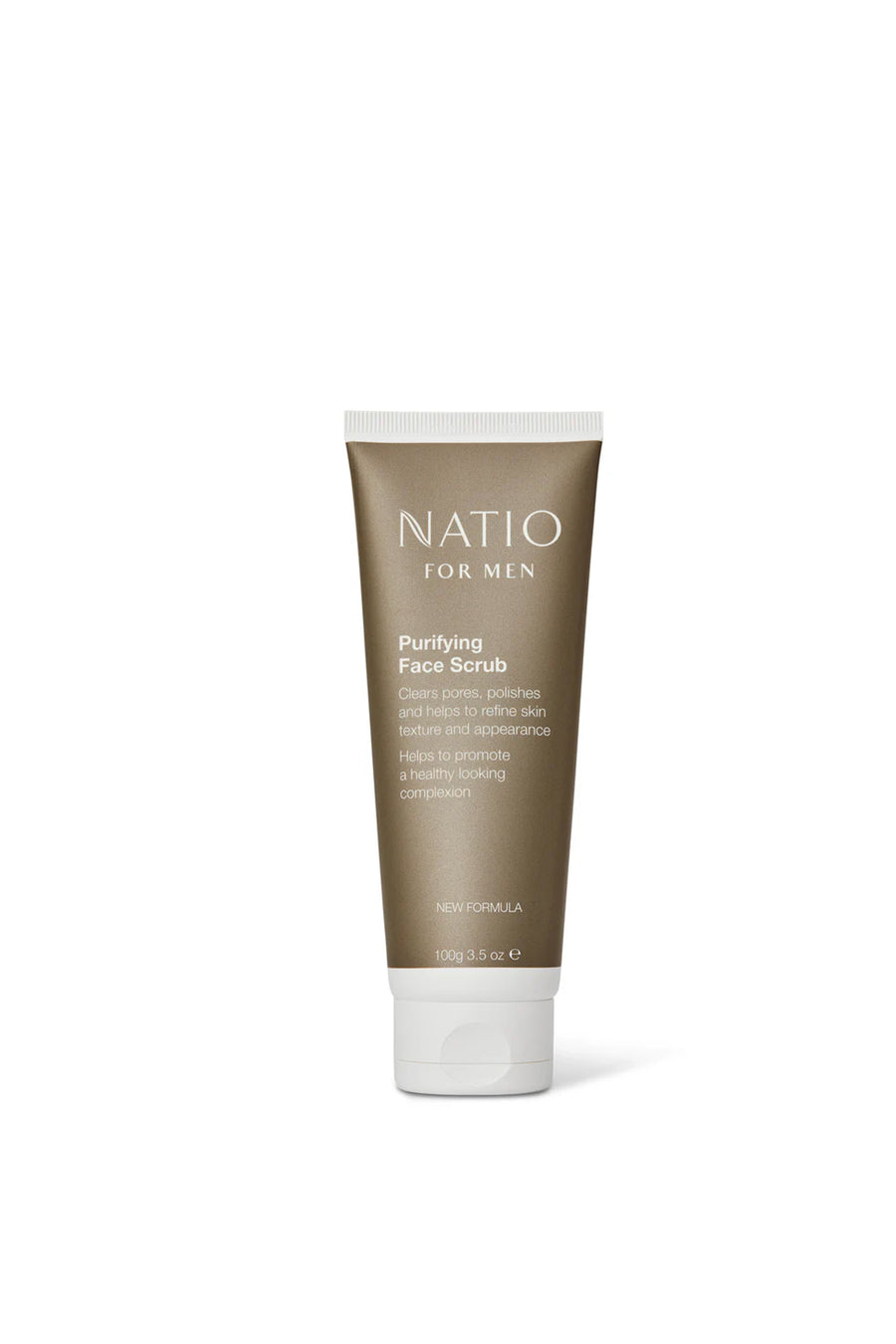 NATIO Men's Purifying Face Scrub 100g - Life Pharmacy St Lukes