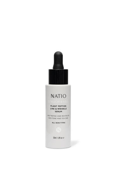 NATIO Treatment Plant Peptide Line & Wrinkle Serum 30ml - Life Pharmacy St Lukes