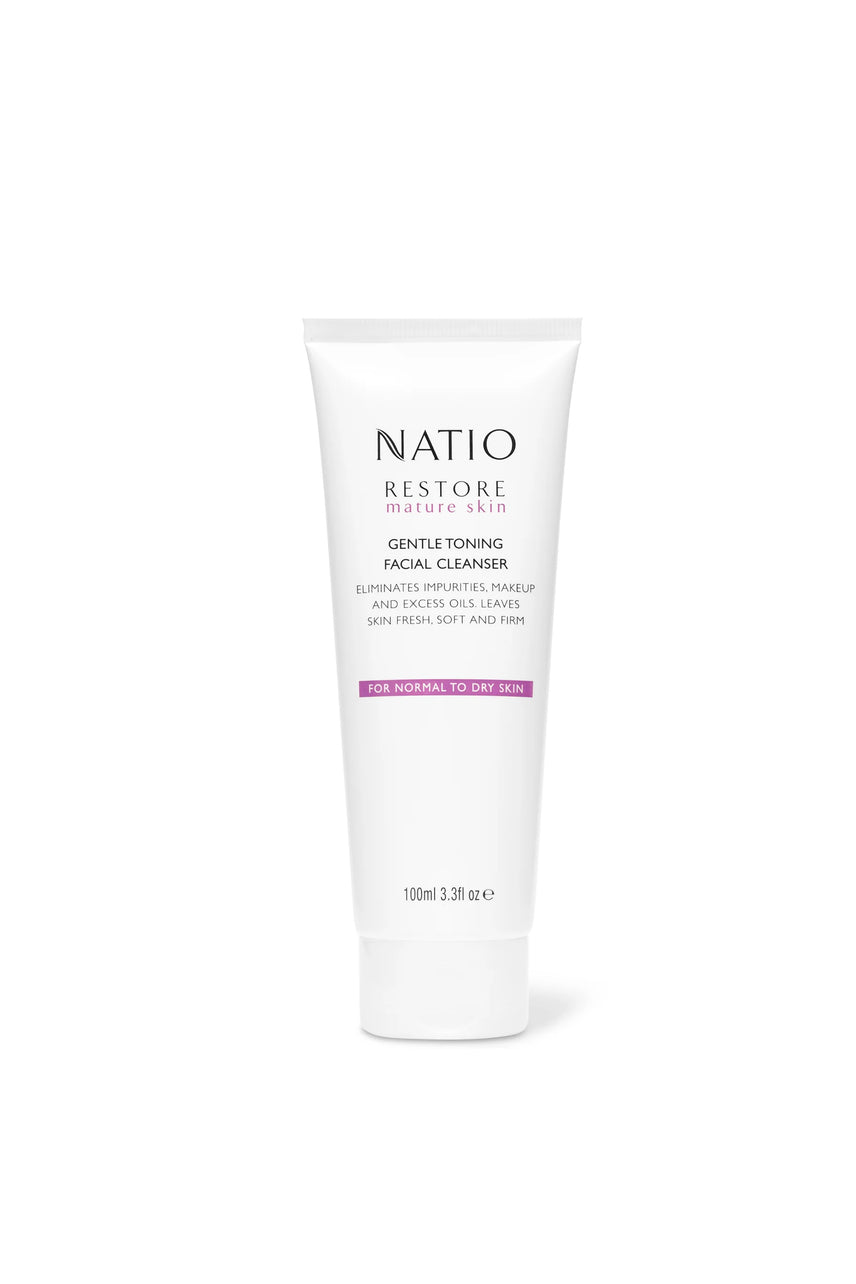 NATIO Restore Gentle Toning Facial Cleanser 100ml - Life Pharmacy St Lukes