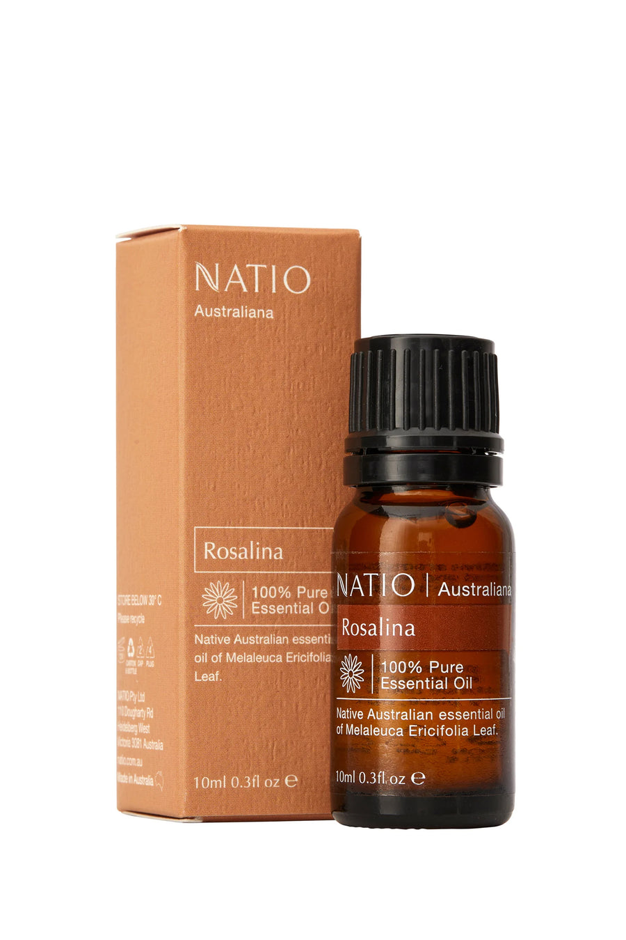 NATIO Pure Essential Oil  Australiana Rosalina 10ml - Life Pharmacy St Lukes