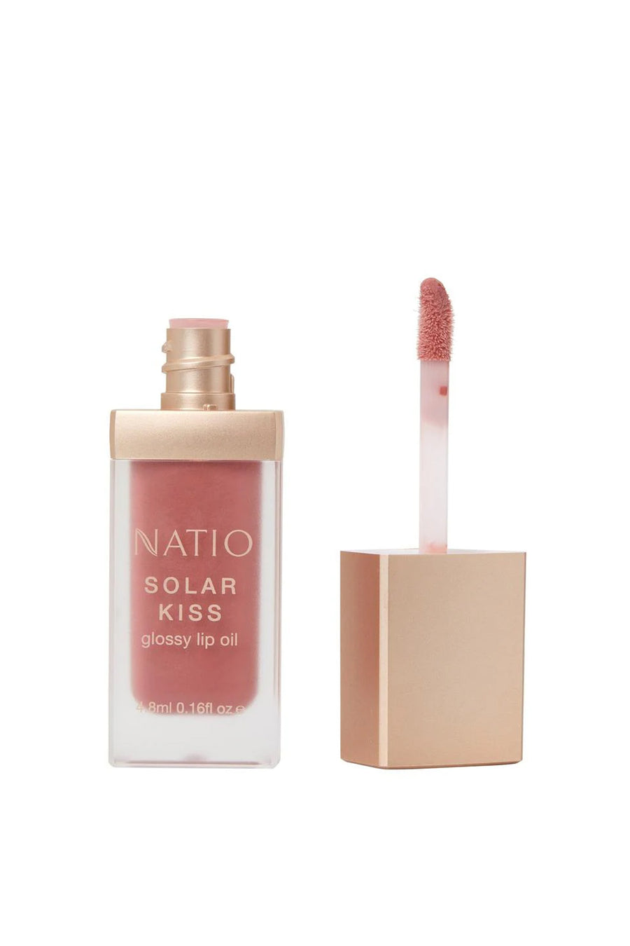 NATIO Glossy Lip Oil Solar Kiss - Life Pharmacy St Lukes