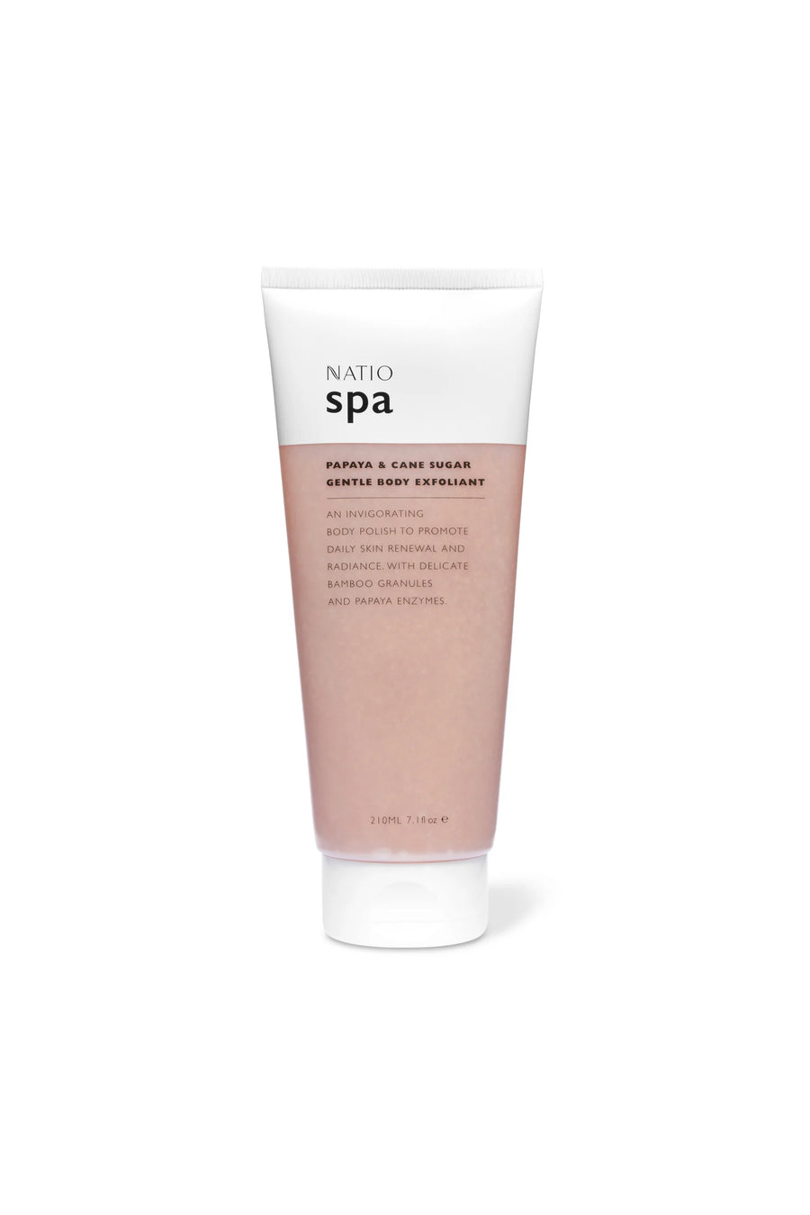 NATIO Spa Papaya & Cane Sugar Gentle Body Exfoliant 210ml - Life Pharmacy St Lukes