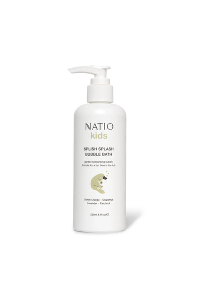 NATIO Kids Splish Splash Bubble Bath 250ml - Life Pharmacy St Lukes