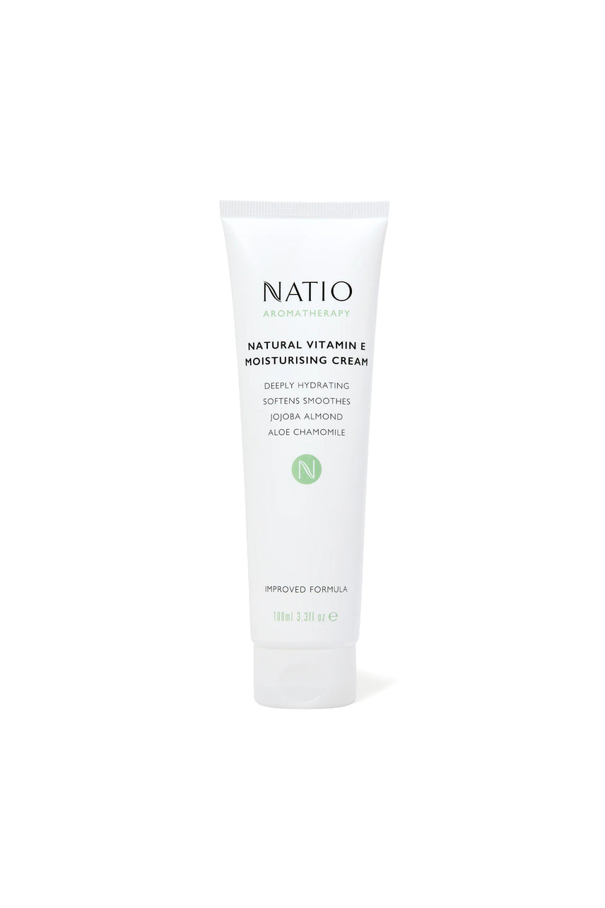 NATIO Aromatherapy Natural Vitamin E Moisturising Cream 100ml - Life Pharmacy St Lukes