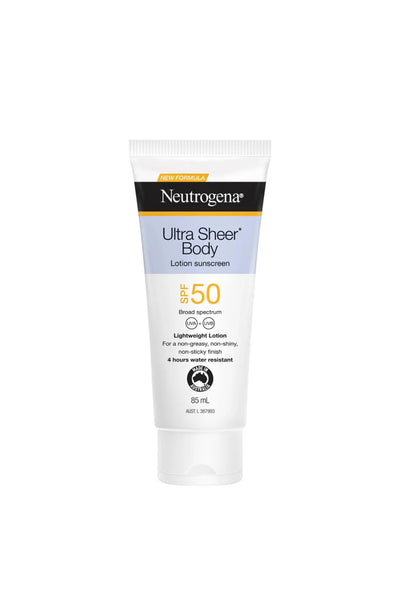 NEUTROGENA Ultra Sheer Body Lotion SPF50 85ml - Life Pharmacy St Lukes
