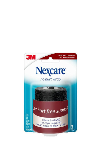 NEXCARE No Hurt Wrap 75mmx2m Black - Life Pharmacy St Lukes