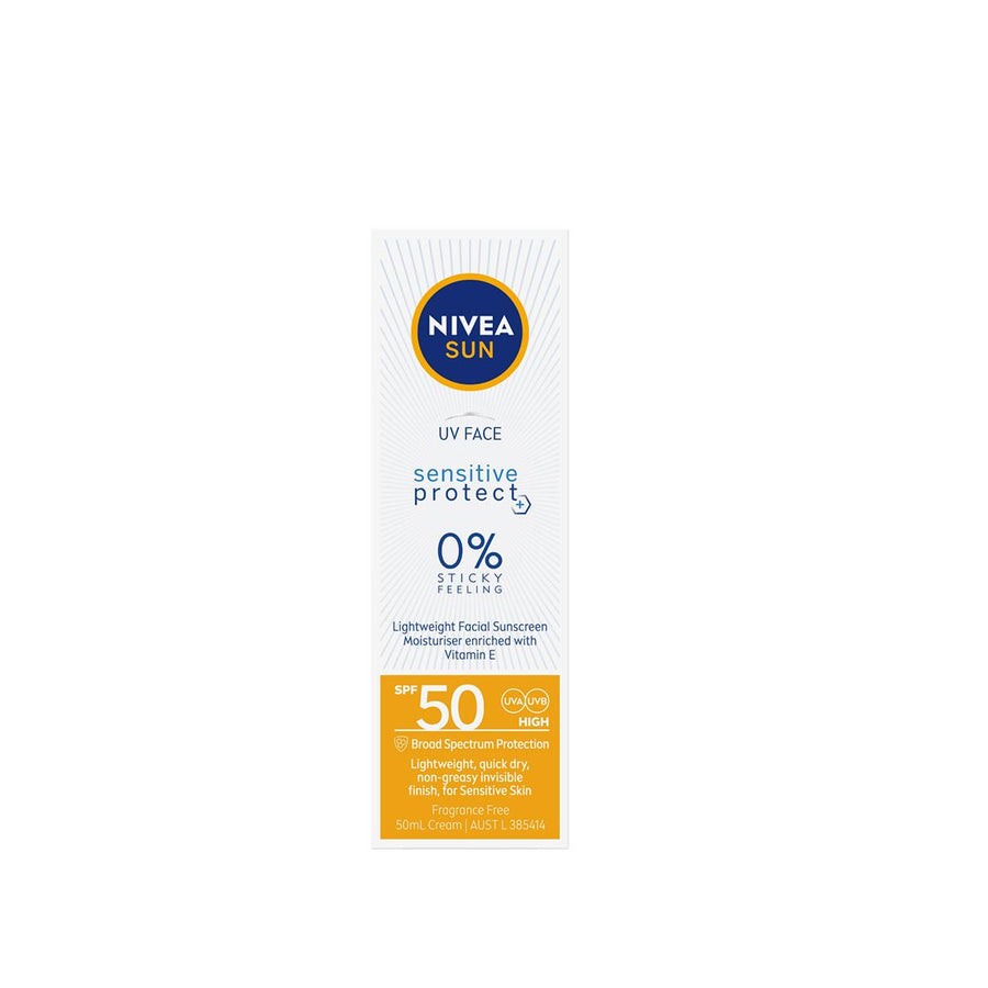NIVEA Sun Face Sensitive Prot SPF50 50ml
