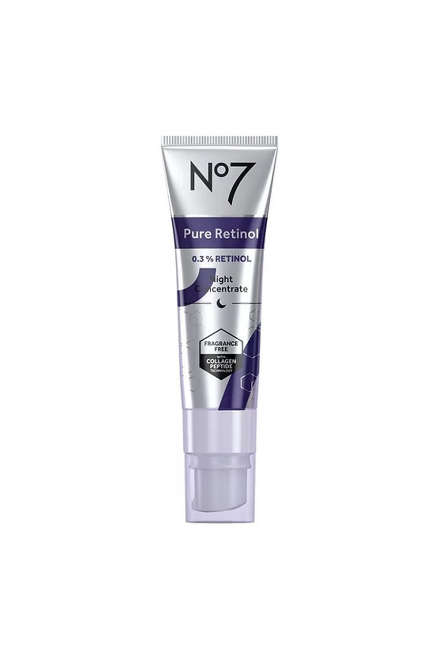 No7 Pure Retinol 0.3% Night Concentrate 30ml - Life Pharmacy St Lukes