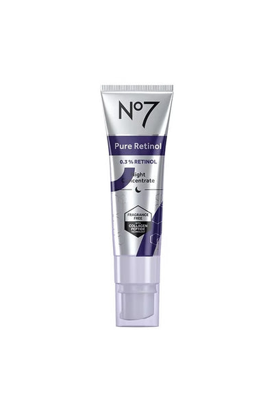 No7 Pure Retinol 0.3% Night Concentrate 30ml - Life Pharmacy St Lukes