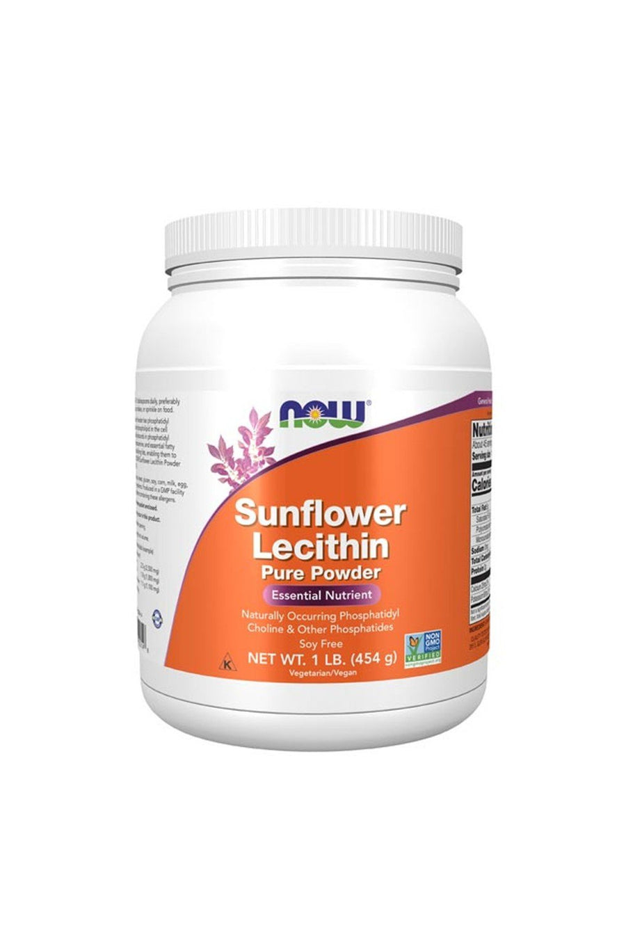 NOW FOODS Sunflower Lecithin Powder 454g - Life Pharmacy St Lukes