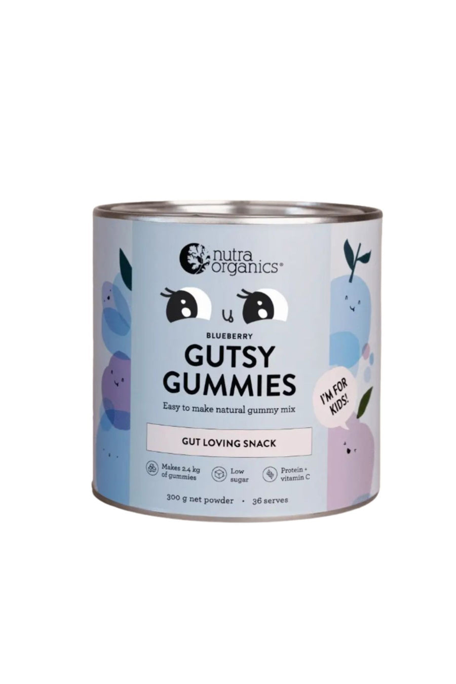 NUTRA ORGANICS Gutsy Gummies Blueberry 150g - Life Pharmacy St Lukes
