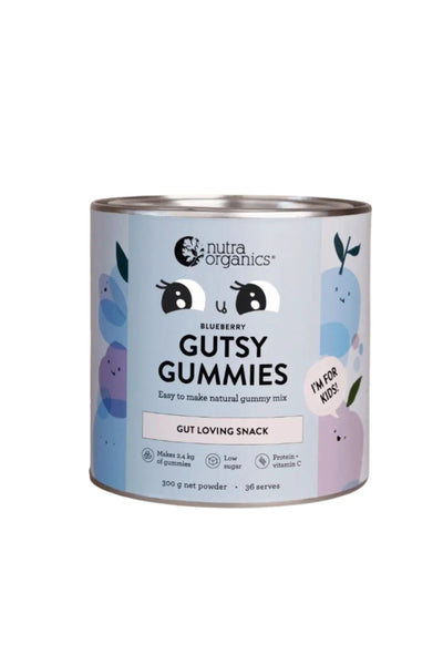 NUTRA ORGANICS Gutsy Gummies Blueberry 150g - Life Pharmacy St Lukes