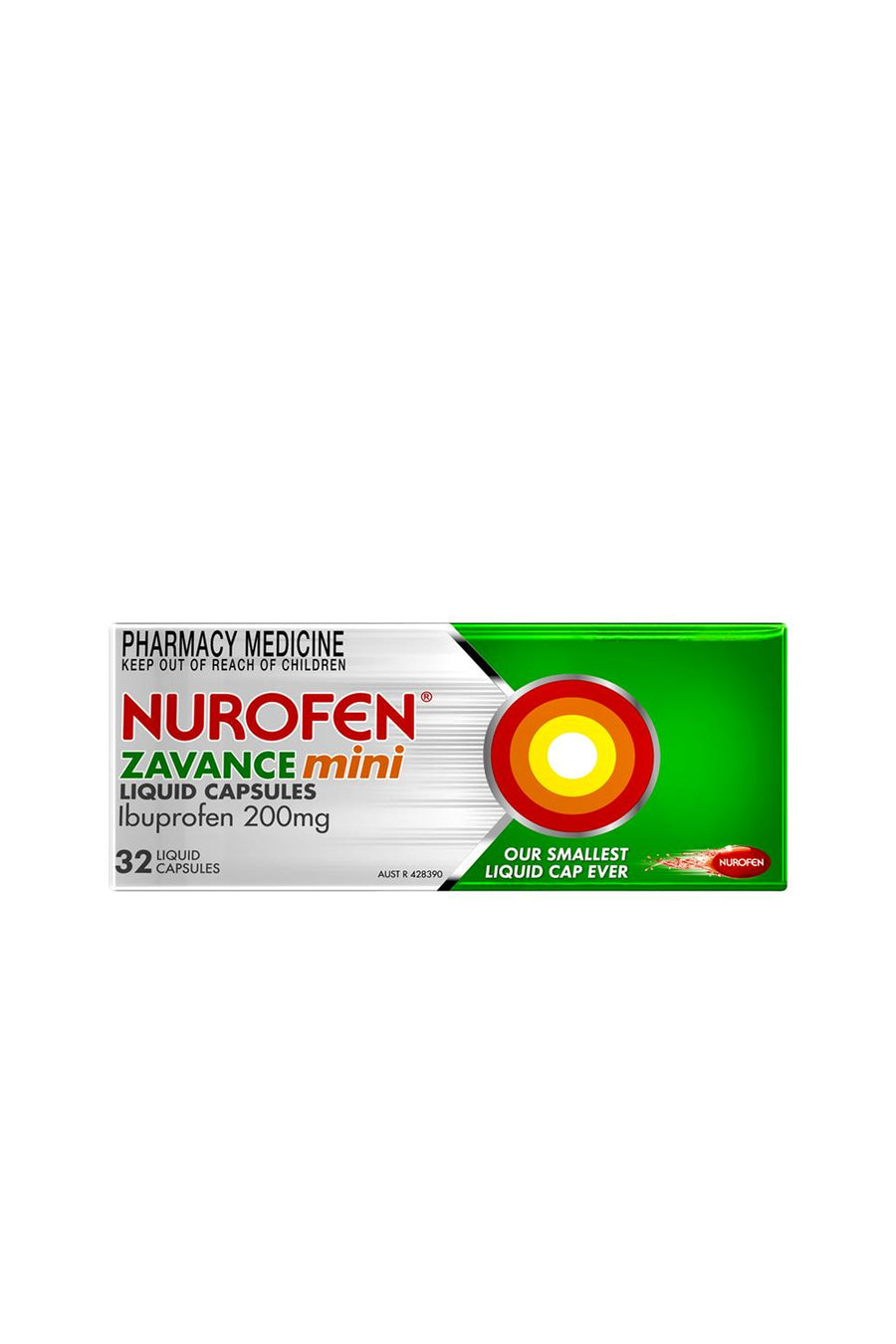 NUROFEN Zavance Mini Liquid Capsules 32s - Life Pharmacy St Lukes