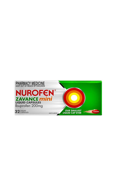 NUROFEN Zavance Mini Liquid Capsules 32s