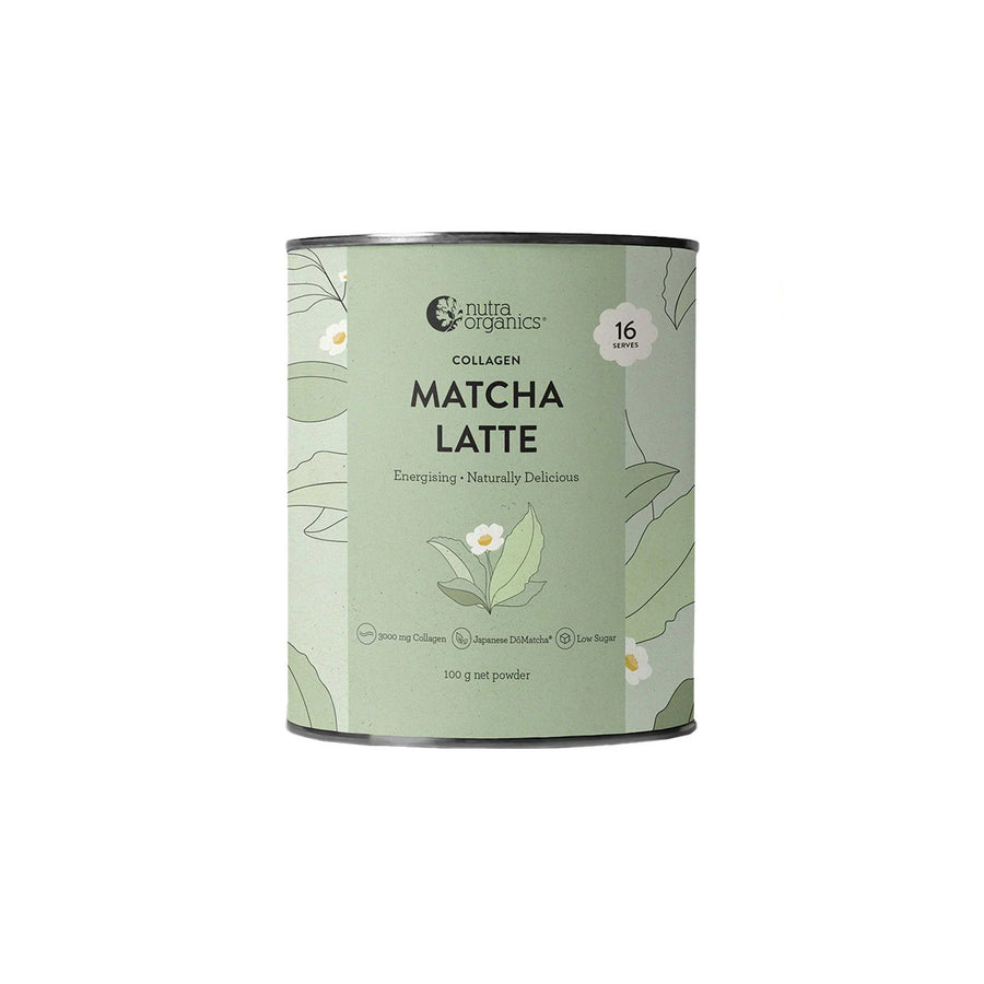 NUTRA ORGANICS Matcha Collagen Latte 100g