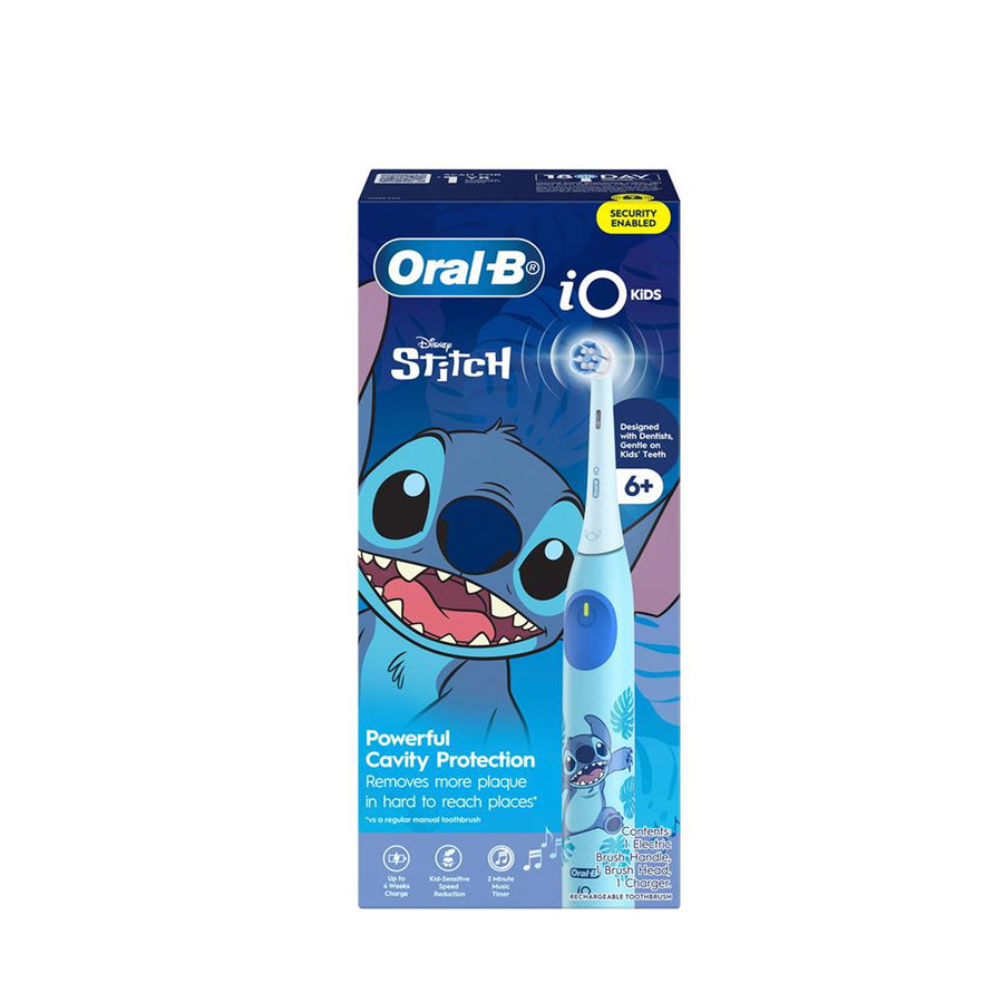 ORAL B iO 2 Kids Clean & Gentle Tooth Brush Stitch Blue