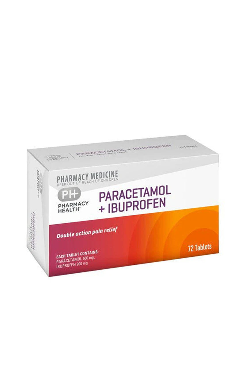 PE Paracetamol + Ibuprofen Tab 72pk - Life Pharmacy St Lukes