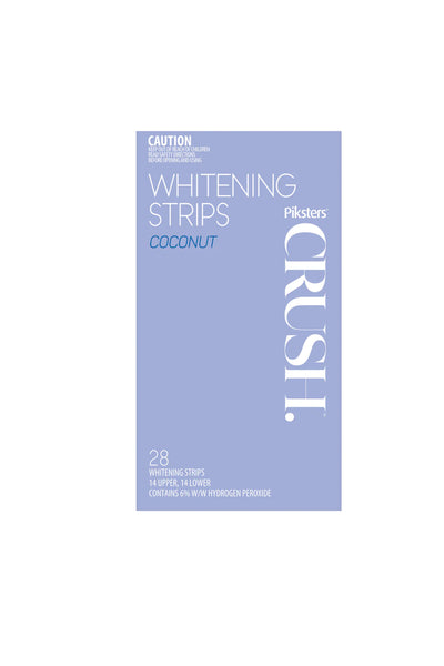 PIKSTERS Crush Whitening Strips Coconut 28pk - Life Pharmacy St Lukes