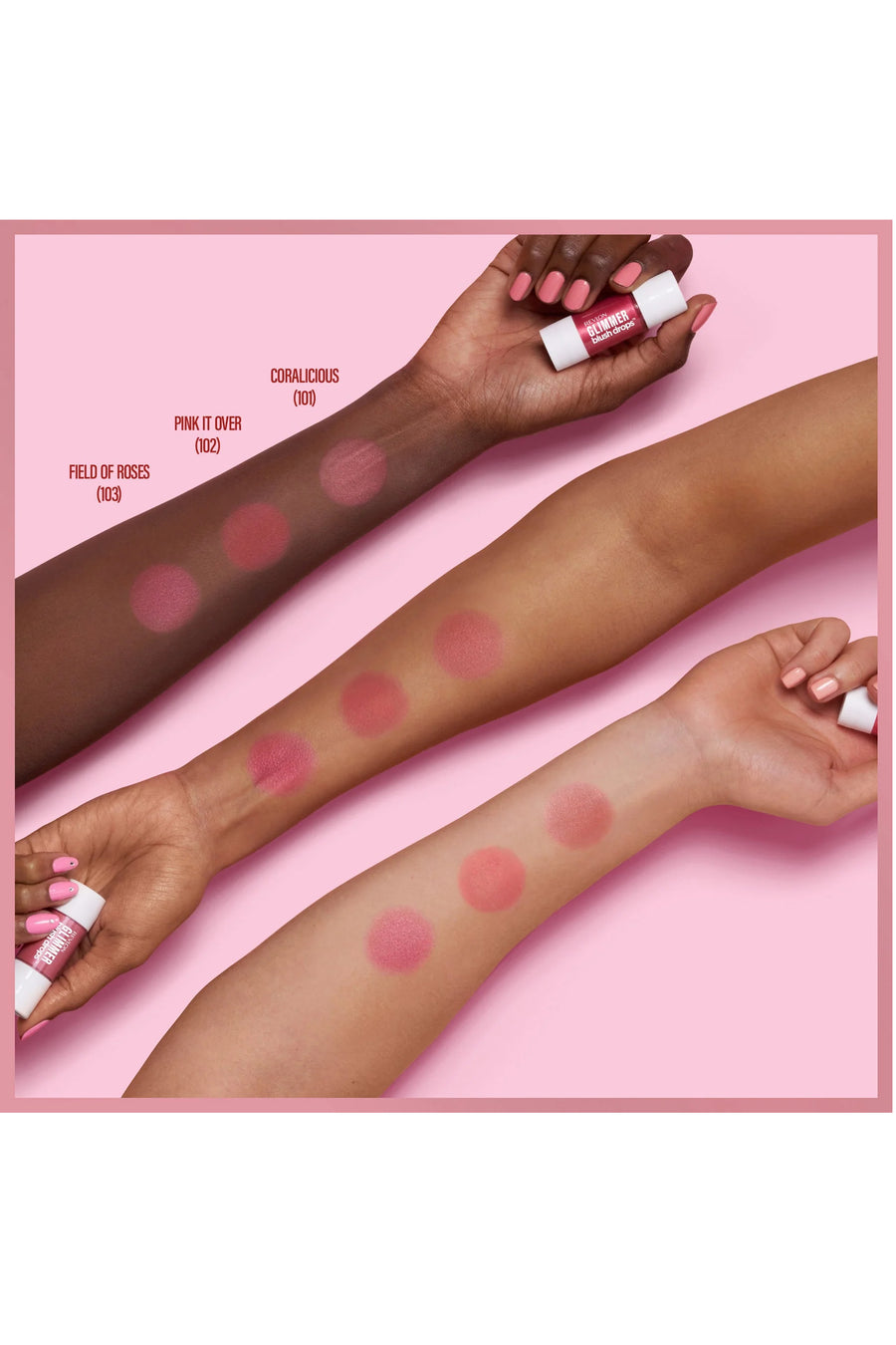 REVLON Glimmer Blush Drops Field Of Roses - Life Pharmacy St Lukes