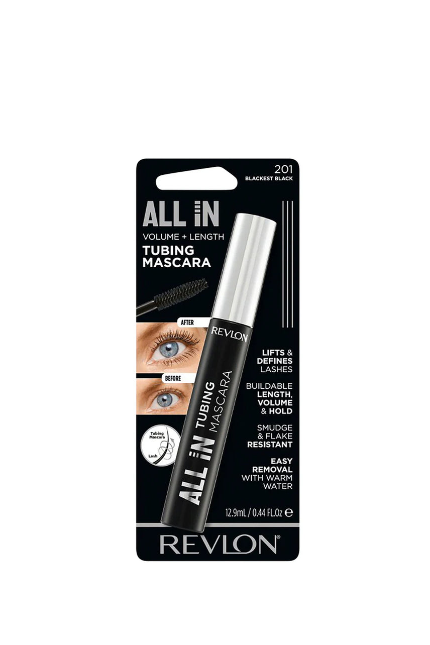 REVLON All In Tubing Mascara Black - Life Pharmacy St Lukes