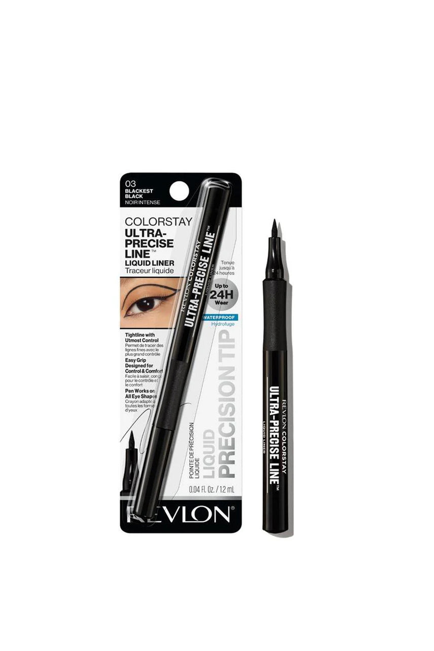 REVLON ColorStay Ultra-Precise Line Liquid Liner Blackest Black 6g - Life Pharmacy St Lukes