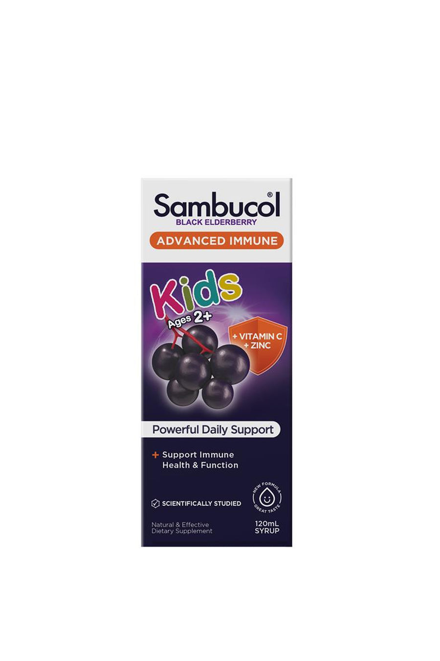 SAMBUCOL Kids Advanced Immune Kids Liquid 120ml - Life Pharmacy St Lukes