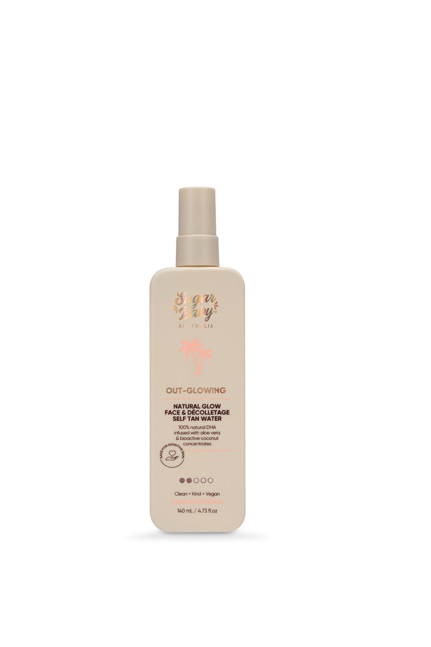 SUGAR BABY Out-Glowing Face Tan Water 140ml - Life Pharmacy St Lukes