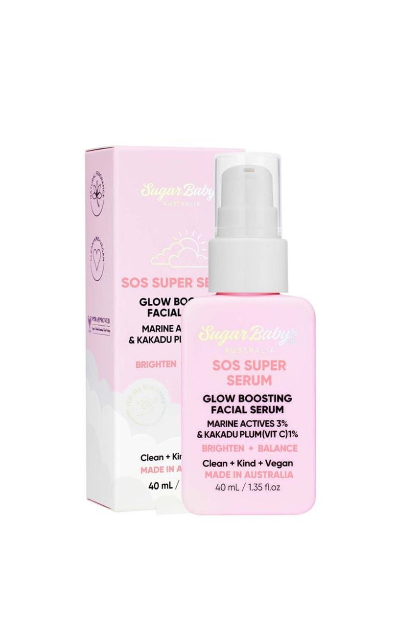 SUGAR BABY SOS Super Serum Glow Boost Facial Serum 40ml - Life Pharmacy St Lukes