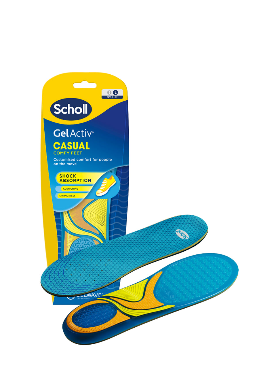 SCHOLL Gel Activ Insole Casual Large - Life Pharmacy St Lukes