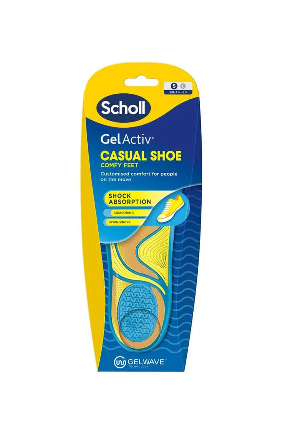 SCHOLL Gel Activ Insole Casual S - Life Pharmacy St Lukes