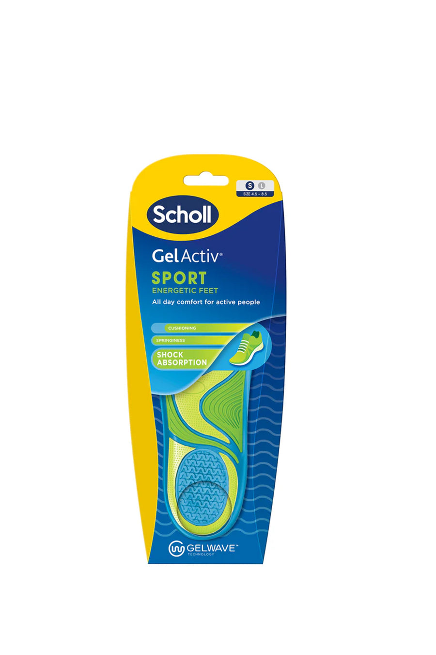 SCHOLL Gel Activ Insole Sport Small - Life Pharmacy St Lukes
