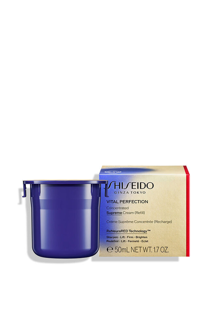 SHISEIDO Vital Perfection Concentrated Supreme Cream REFILL 50ml - Life Pharmacy St Lukes