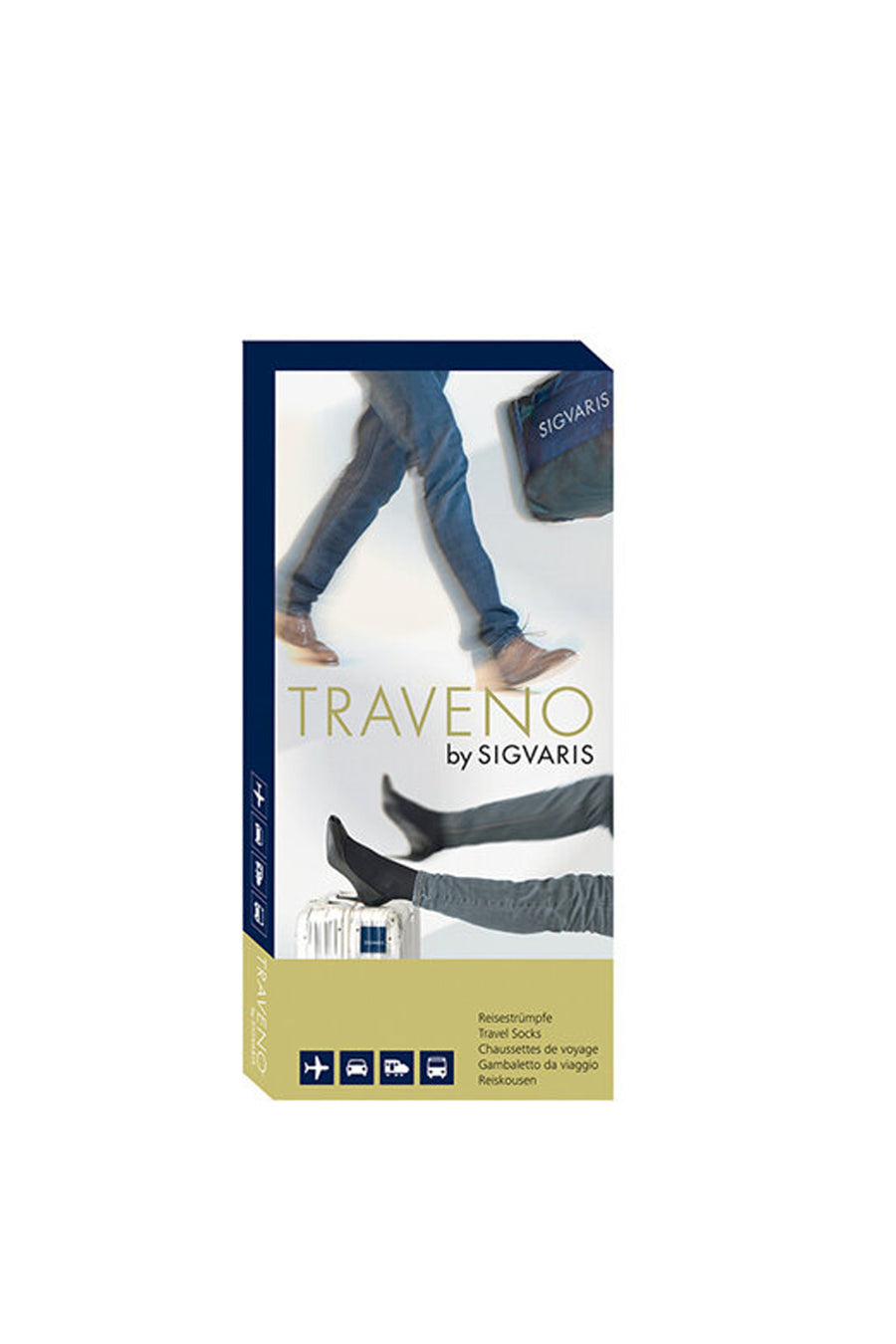 SIGVARIS Travel Sock 2 Black EU38-39 - Life Pharmacy St Lukes