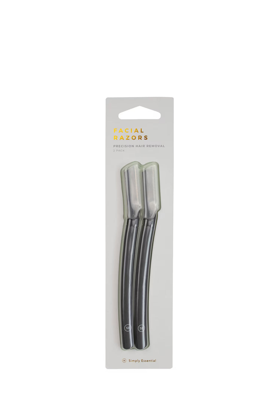 SIMPLY ESSENTIALS 20-2014 Facial Razors 2 Pack - Life Pharmacy St Lukes