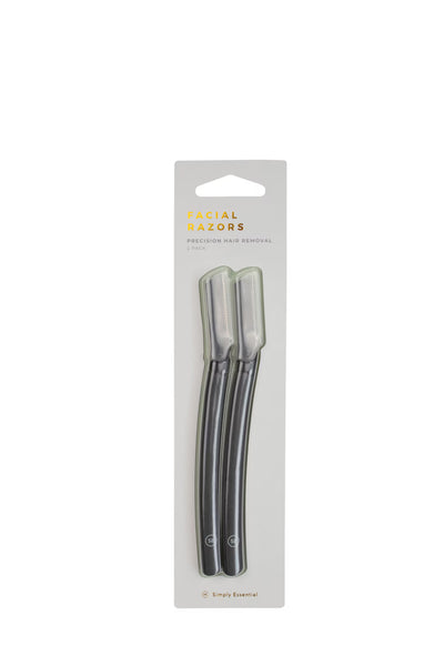 SIMPLY ESSENTIALS 20-2014 Facial Razors 2 Pack - Life Pharmacy St Lukes