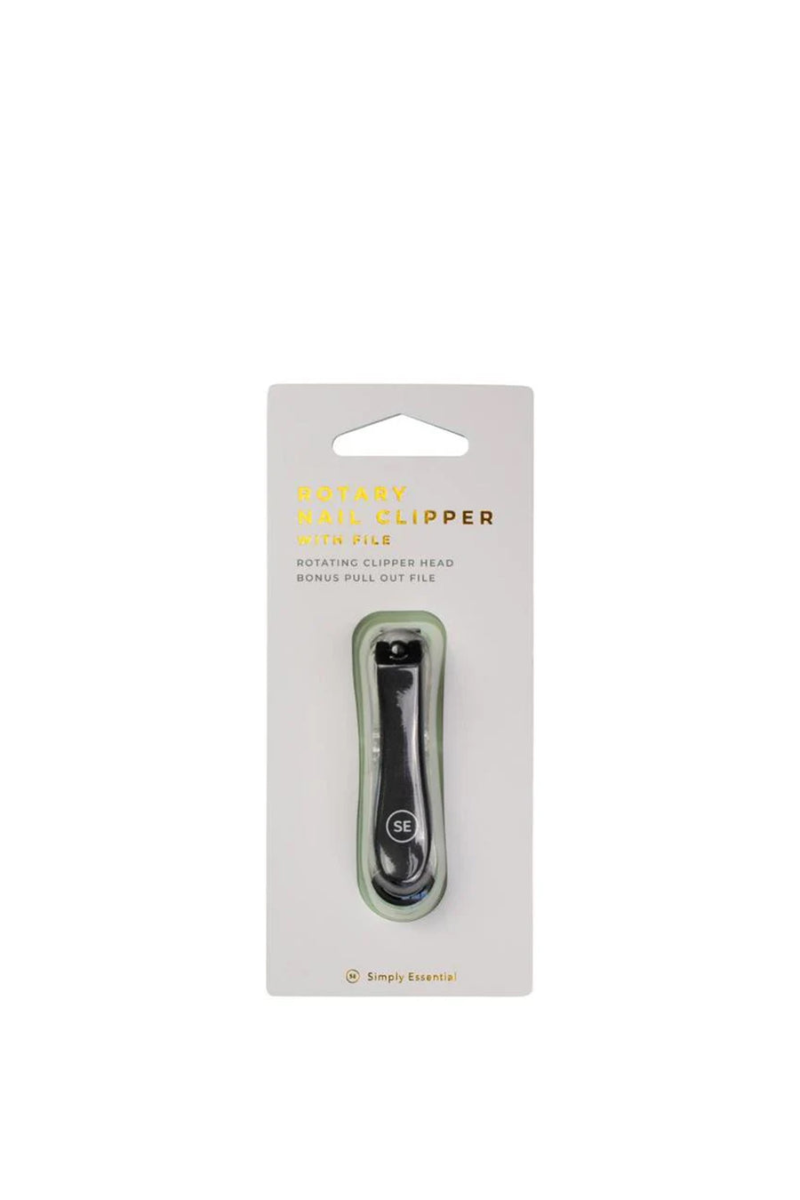 SIMPLY ESSENTIAL 20-2140 Rotary Nail Clipper with File - Life Pharmacy St Lukes