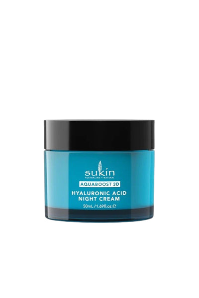 SUKIN Aquaboost 3D Hyaluronic Acid Rich Night Cream 50ml - Life Pharmacy St Lukes