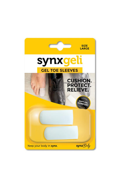 SYNXGELI Toe Sleeves Large 1 Pair - Life Pharmacy St Lukes